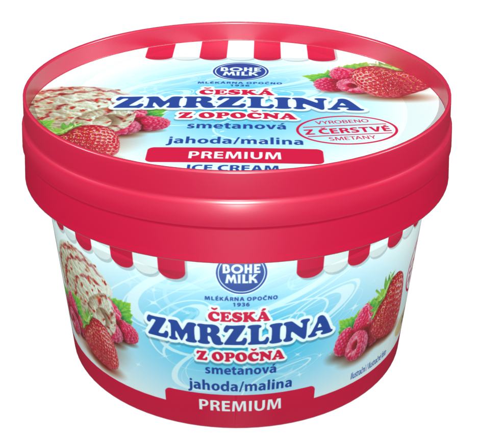 Jahoda smetanová 120ml